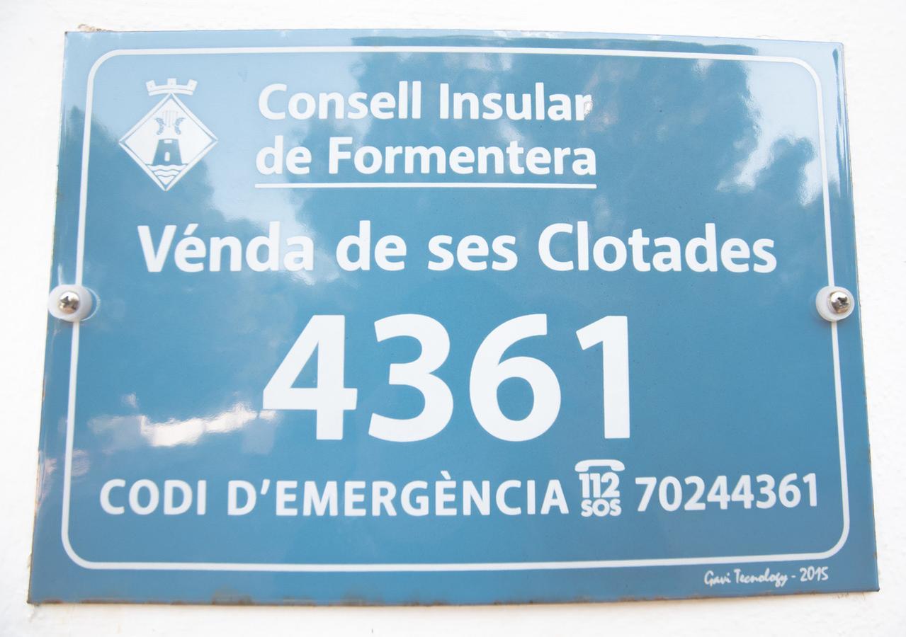 Ses Clotades - Formentera Libre Lägenhet Es Arenals Exteriör bild